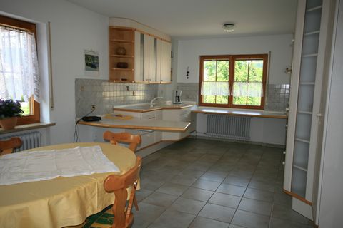Küche der Ferienwohnung