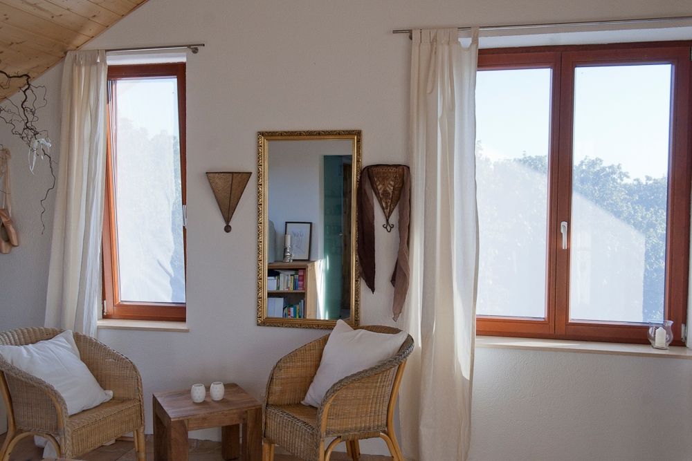 Sitzgelegenheiten in der Ferienwohnung