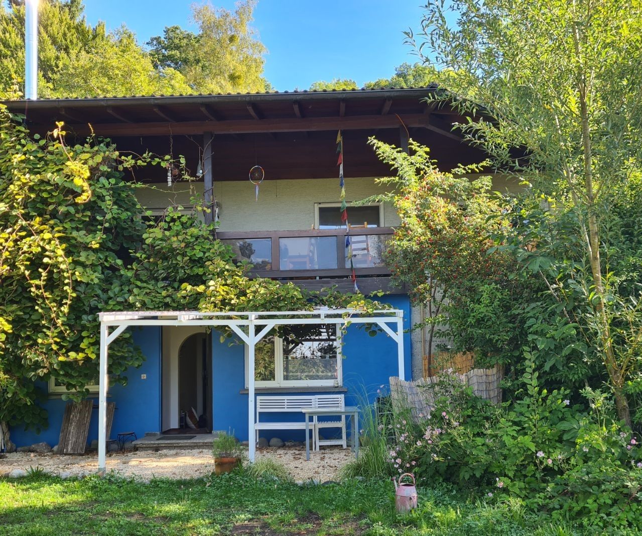 Hausansicht vom Garten