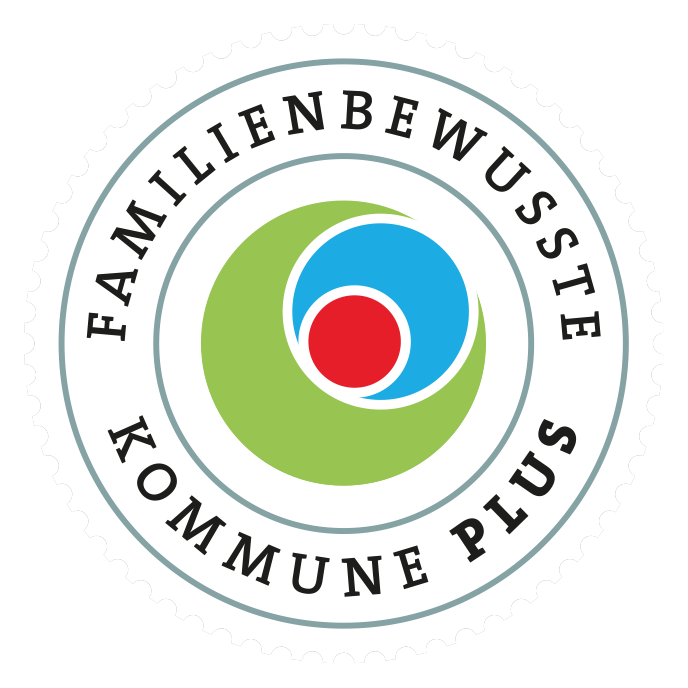Abzeichen Familienbewusste Kommune Plus